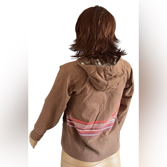 Hostess Pick ☄️ Brown Girl's Hoodie with Wave Design by OP - Picture 10 of 11